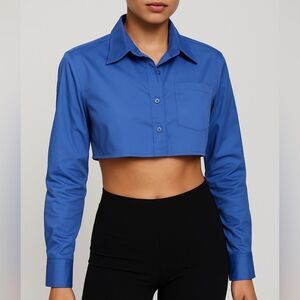 Revolve Gooseberry Intimates The Classic Crop Top in Blue